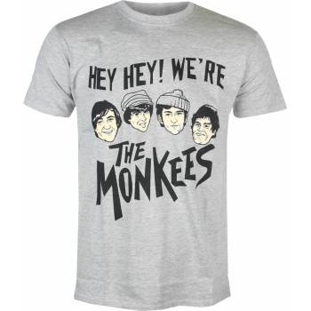 Image 1 of ROCK OFF мъжка тениска Monkees - Hey Hey! - СИВ - ROCK OFF - MONKTS03MG