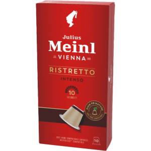 Julius Meinl Капсули за кафе Julius Meinl Ristretto intensto, Nespresso, 10 капсули