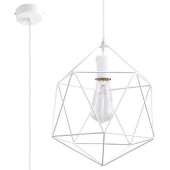 Nice Lamps Бяло висящо осветително тяло Donato - Nice Lamps (NL.0290)