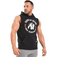 Gorilla Wear pánska mikina bez rukávov Marshall Sleeveless čierna