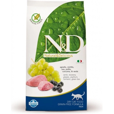 N&D GF Cat Adult Lamb & Blueberry 3 kg