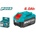 Total ind АКУМУЛАТОРНА БАТЕРИЯ 20v 6ah total ind (6941639859598)