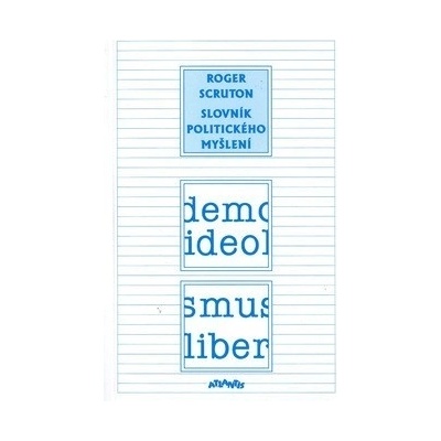 Slovník politického myšlení - Roger Scruton