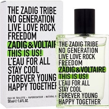 Zadig & Voltaire This is Us! L'Eau toaletná voda unisex 50 ml