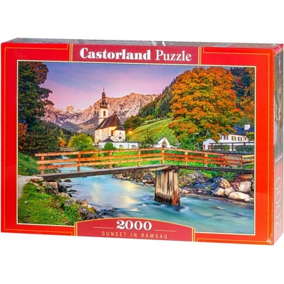 Castor Západ slunce v Ramsau 2000 dílků