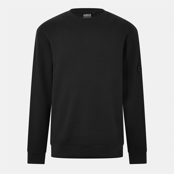 Barbour International Блуза Barbour International Mens Curve Crew Sweatshirt - Black BK11
