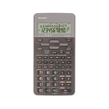 Sharp calculator scientific box gray el531thgy