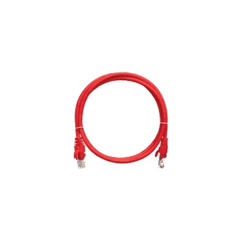 NIKOMAX Patch кабел S/FTP, CAT6a, PVC, 10 m, червен NMC-PC4SA55B-100-RD (NMC-PC4SA55B-100-RD)