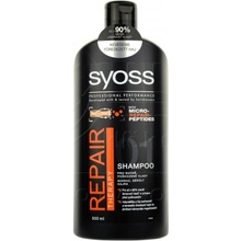 Syoss Repair Therapy šampón pre suché a poškodené vlasy 500 ml