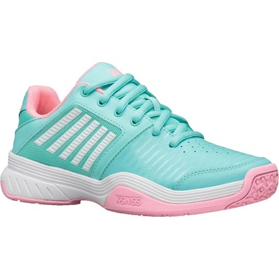 K-Swiss Court Express Omni - aruba blue/soft neon pink/white