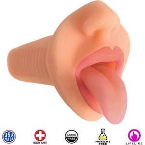 Curve Novelties Mistress Courtney Vibrating Deep Throat Mouth Stroker