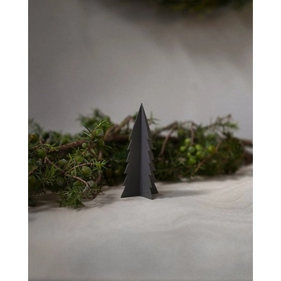 Storefactory Scandinavia Dekorativní stromeček Gimdalen Grey 10 cm