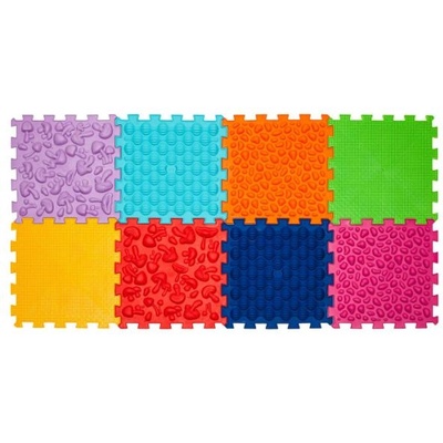 Ortek Масажна подложка „Ortek Mix Puzzle 8 елемента Мека