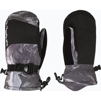 Quiksilver Детски ръкавици за сноуборд Quiksilver Mission Mitt thermostamp grayscale
