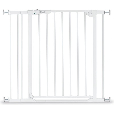 Hauck Предпазна преграда за врата Hauck - Clear Step Autoclose 2 + удължител 9 cm, бяла (597491)