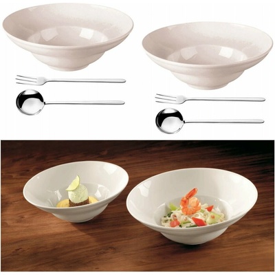 Secret de Gourmet Klasický gurmánský hluboký kulatý talíř, průměr 23 cm