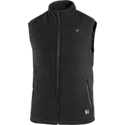 CXS Pánska fleecová vyhrievaná vesta Antarktida čierna