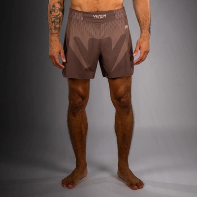 Venum Fight MMA šortky No Gi Chocolate Brown