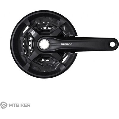 Shimano Altus FC-MT210 kľuky, 175 mm, 44/32/22T, 3x9, dvojdielne, s krytom, bez ložiska
