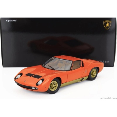 Bburago Lamborghini Miura 1968 Orange 1:18