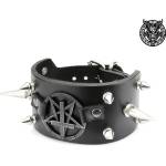 Leather & steel fashion гривна Naked Satan - LSF1 146