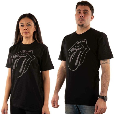 The Rolling Stones tričko Tongue čierna