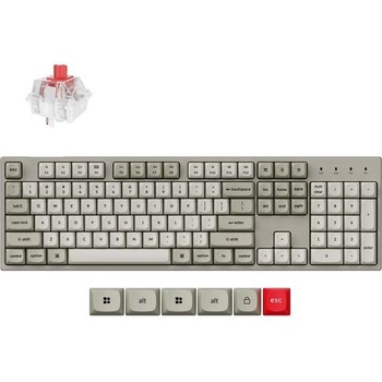 Keychron C2 Pro 8K QMK Super Red Switch Full Size (C2PX-M1)