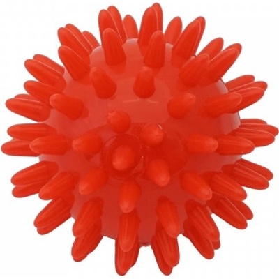 Kine-MAX Masážna loptička Massage Ball červená 6 cm
