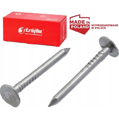 Hřebíky na lepenku 3,0x35mm Černé Hladké - 3x35mm | 5KG