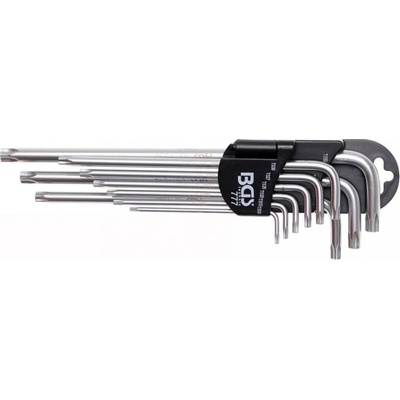 BGS technic Súprava imbusových kľúčov v tvare L veľmi dlhé T-Star pre torx Plus TS10 - TS50 9 ks BGS 777
