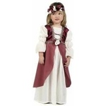 Limit Costumes Маскировъчен костюм за деца Limit Costumes Clarisa Средновековна дама 2 Части Размер 2 години