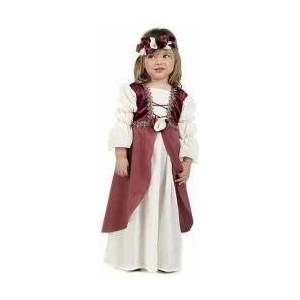 Limit Costumes Маскировъчен костюм за деца Limit Costumes Clarisa Средновековна дама 2 Части Размер 2 години