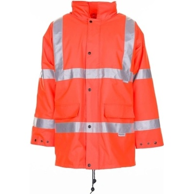Planam HIGH VISIBLE zimná reflexná parka oranžová