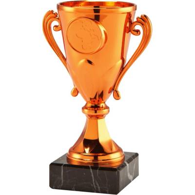 Pohár s uchy 15 cm 15 cm Bronzová