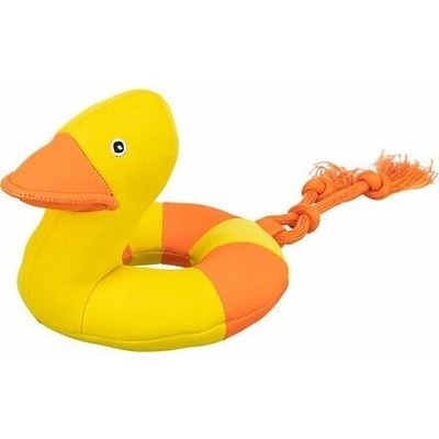 Aqua Toy plovoucí kachnička na laně 20 x 36 cm tkania