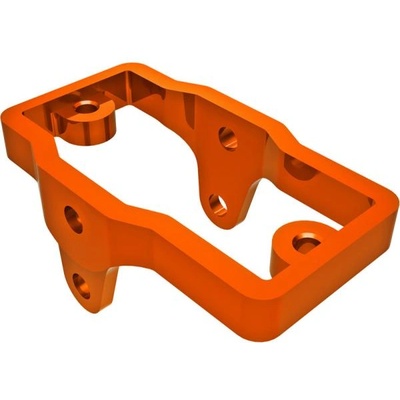 Traxxas алуминиева стойка за серво, анодизирана в оранжево