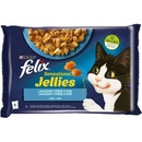 Felix Sensations losos & treska v želé 4 x 85 g