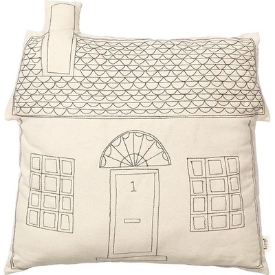 ferm LIVING vankúš Abode Cottage House 45x45
