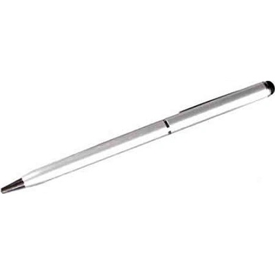 Тъч писалка за капацитивни дисплеи и химикал - Universal Stylus Pen (сребрист)