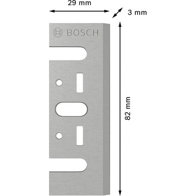 Bosch hoblovací nůž PRO 82 × 29 × 3 mm 2 ks 2608635905 – Zboží Dáma