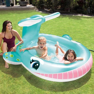 Intex Басейн Whale Spray Pool 201x196x91 см (3202900)