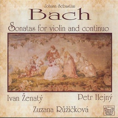 J.S.BACH: Sonatas For Violin And Cont. Bwv 1020 - 24 A 1031. Zenaty. Ruzickova. Hejny CD