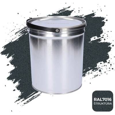 Kovoinox Barva polomatná na zinek se strukturou 5 kg antracit