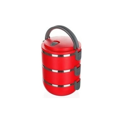 Banquet Obedár plastový CULINARIA Red 2,1l, 3 diely