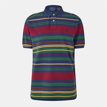 Ralph Lauren Риза с къс ръкав Polo Ralph Lauren Men's Breathable Tailored Fit Short Sleeve Shirt - Classic Wine