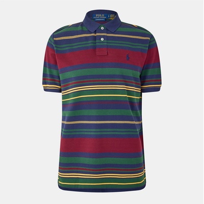 Ralph Lauren Риза с къс ръкав Polo Ralph Lauren Men's Breathable Tailored Fit Short Sleeve Shirt - Classic Wine