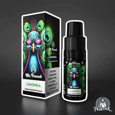 Mr. Peacock Salt Limetka 10 ml 20 mg