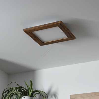 Brilagi - LED Димируема лампа SLIMFRAME WOOD LED/25W/230V 34x34 см + д. у (BG1536C)