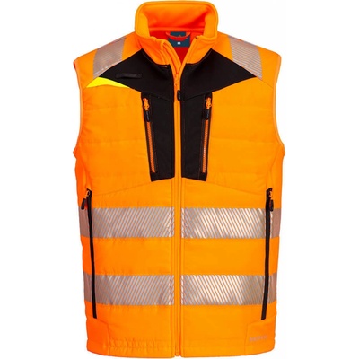Portwest DX479 DX4 Hi Vis softshellová reflexná vesta oranžová čierna