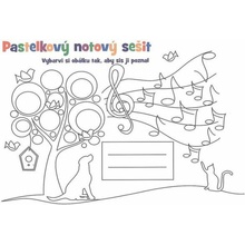 eNoty Pastelkový notový sešit A5